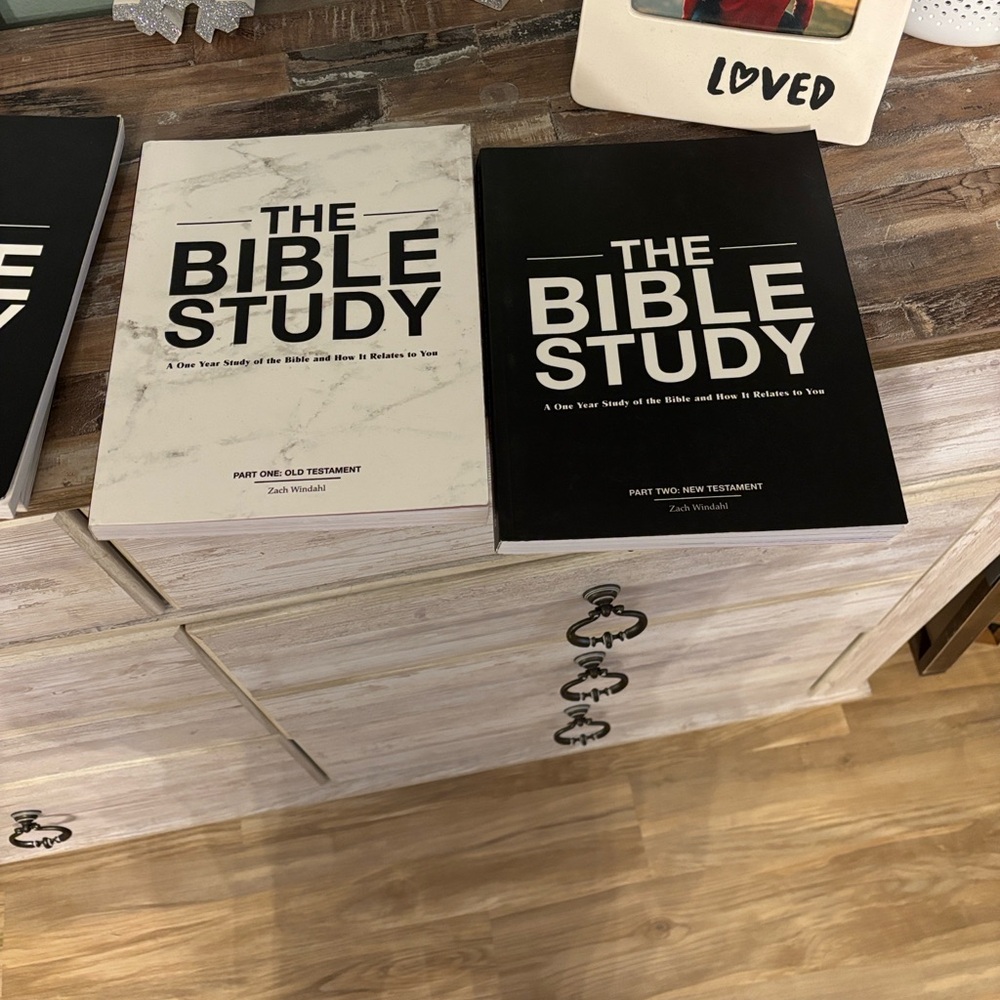 The Bible Study Book Set by Zach windahl
